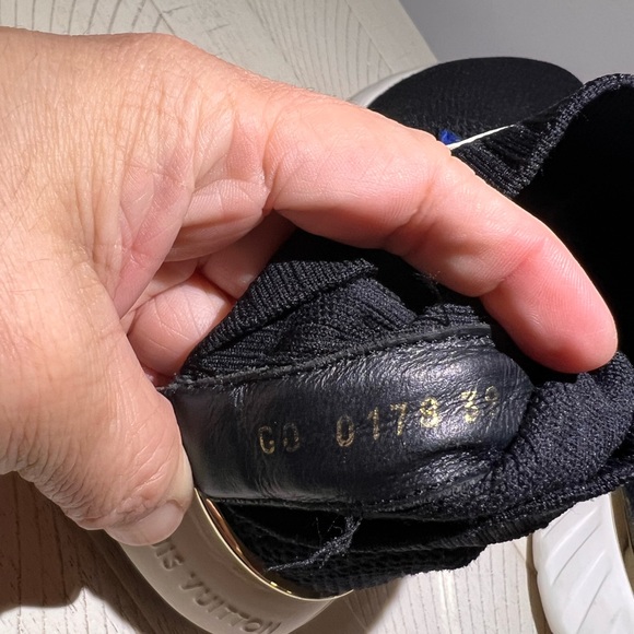 LOUIS VUITTON MONTANT AFTERGAME CLOTH TRAINERS - Picture 5 of 11